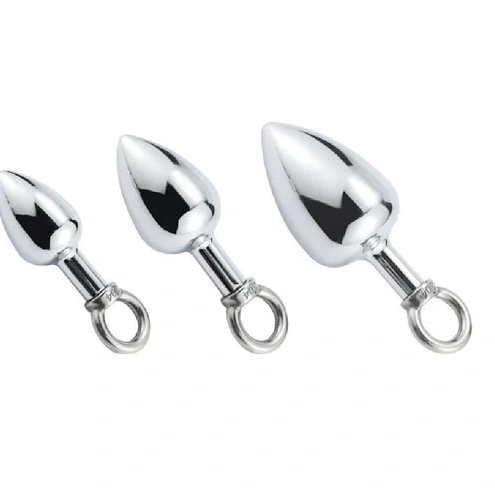 DiscreetChoice with Ring Set Anal Stainless 4663 Steel Hook Cock 0819